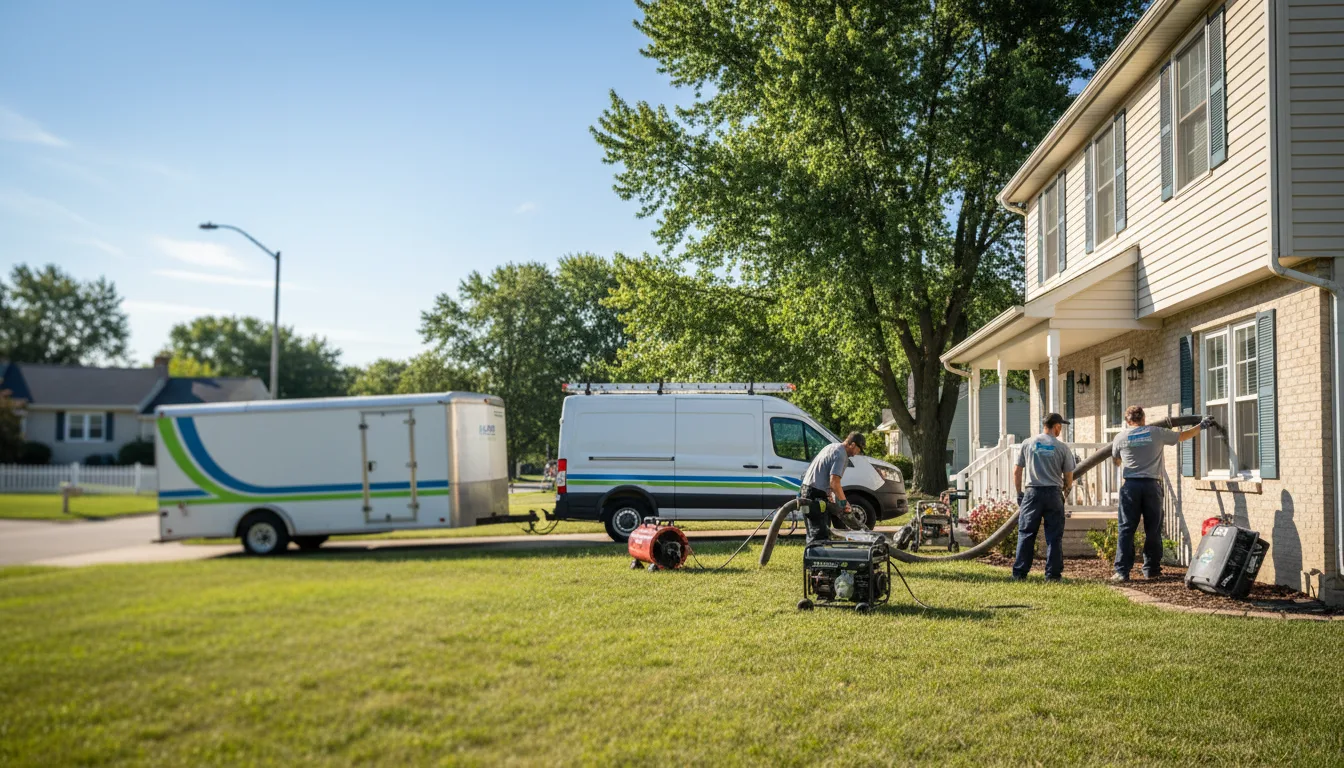Flooded Basement Restoration And Cleanup With Repair in Lucan, MN near me